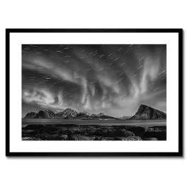 plakaty-w-ramie-70x50-zorza-polarna-norwegia