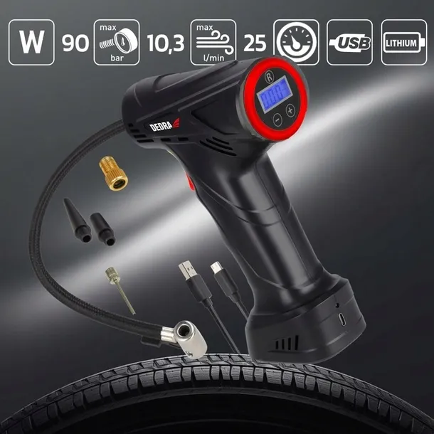 pompka-powietrza-elektryczna-rowerowa-samochodowa-do-pilki-kol-opon-1500mah-stan-nowy-waga-z-opakowaniem-0-49-kg