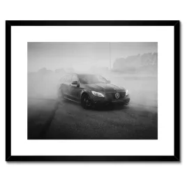 plakaty-w-ramie-50x40-mercedes-w-gumowej-mgle