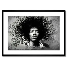 plakaty-w-ramie-70x50-jimmy-hendrix-z-nutami