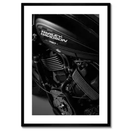plakaty-w-ramie-50x70-harley-davidson-motocykl