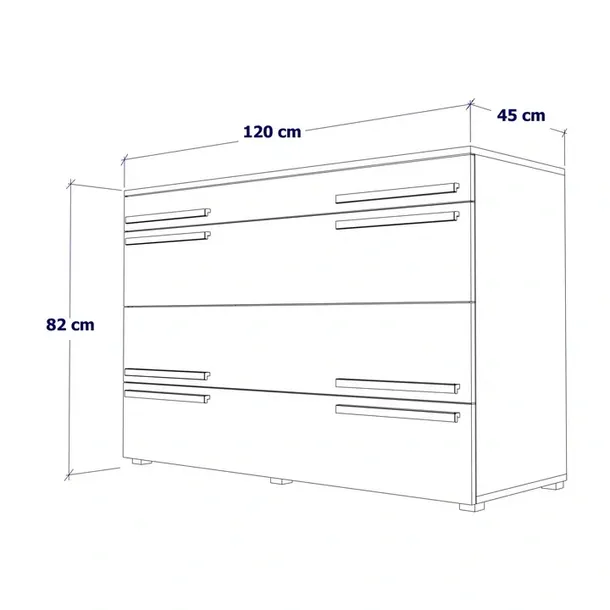 komoda-barcelona-120cm-polysk-stan-nowy-liczba-szuflad-4
