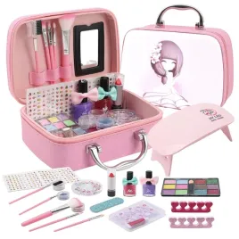 kuferek-z-kosmetykami-do-makijazu-make-up-dla-dzieci-i-lampa-uv-do-paznokci