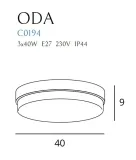 plafon-czarny-ip44-oda-c0194-maxlight-stan-nowy