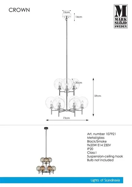 zyrandol-crown-107921-markslojd-kolor-czarny