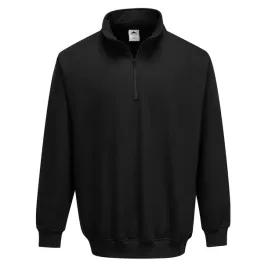 bluza-sorrento-zapinana-na-zamek-portwest-czarny-m-m