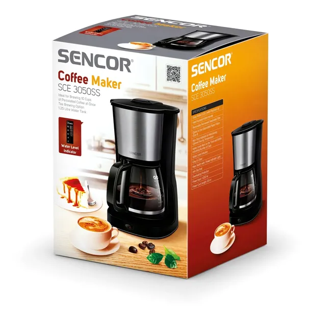 ekspres-przelewowy-sencor-sce-3050ss-stan-nowy-pojemnosc-25-l