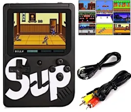 gamebox-plus-400-gier-w-1-czarna-przenosna-prezent-mini-konsola-mario-bros