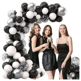 girlanda-balonowa-zestaw-balonow-na-urodziny-czarne-srebrne-biale-107-ele