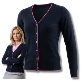 sweter-damski-granatowy-dekolt-serek-bawelniany-bawelna-xs-kardigan-guziki