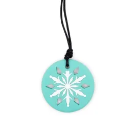 wisiorek-antystresowy-platek-sniegu-turkusowy-jellystone-designs-gryzak