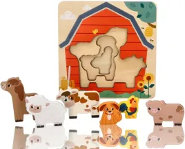 ukladanka-drewniana-warstwowa-zwierzatka-farma-6el-puzzle-figurki-adamtoys
