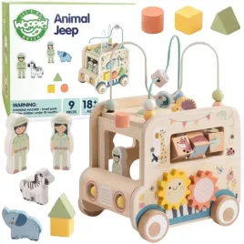 woopie-green-drewniana-kostka-aktywnosci-samochod-terenowy-safari