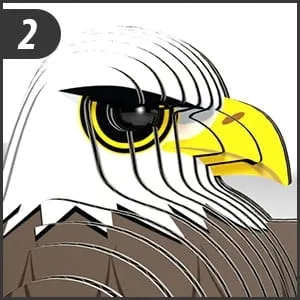 model-eugy-ukladanka-przestrzenna-puzzle-3d-orzel-stan-nowy-material-papier