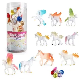 woopie-zestaw-figurki-jednorozce-16-szt-duze-zwierzeta-unicorn-pojemnik