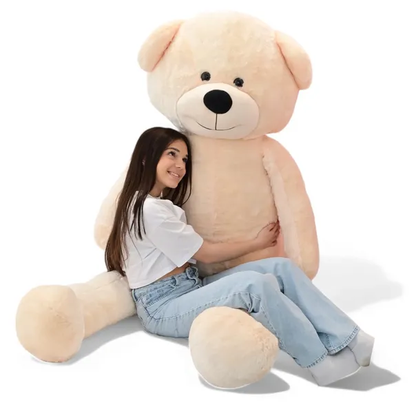 DUŻY MIŚ PLUSZOWY 220cm PLUSZAK MASKOTKA GIGANT