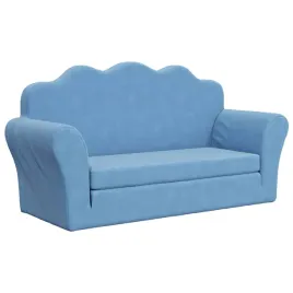 2-os-sofa-dla-dzieci-rozkladana-niebieska-miekki-plusz