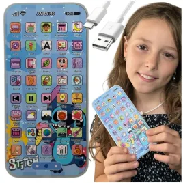 interaktywny-telfon-stich-dla-dzieci-usb-c-ladowany-dzwieki-nauka-zabawkowy