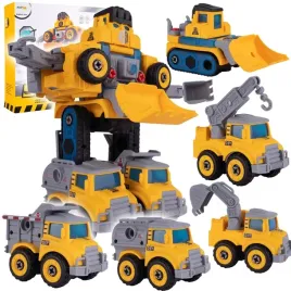 auta-budowlane-do-montazu-robot-transformacja-srubokret-5w1-spychacz