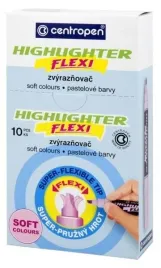 zakreslacz-flexi-soft-8542-zolty-pastel-10-szt