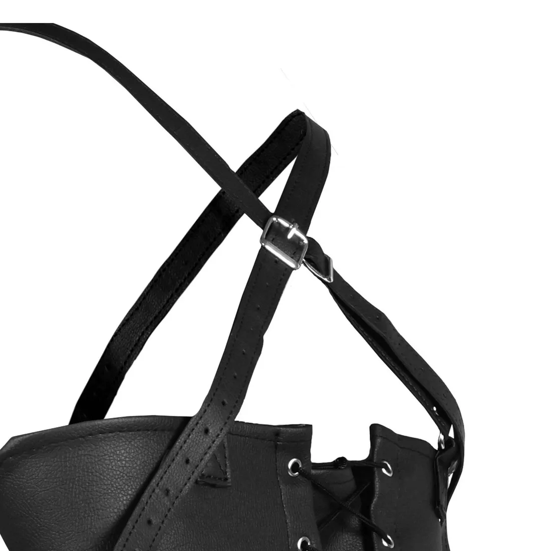 lace-up-full-sleeve-arm-restraint-black
