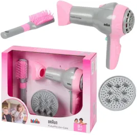 zabawkowa-suszarka-do-wlosow-dla-dzieci-braun-5821-rozowy-szary-zestaw