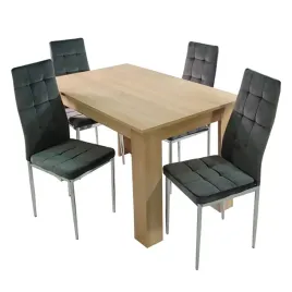 stol-modern-120-sonoma-i-4-krzesla-monako-velvet-szare