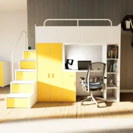 lozko-pietrowe-jsm-7-z-szafa-i-biurkiem-materac-piankowy