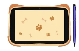 kiano-kceo-kid-brazowo-pomaranczowy-tablet-edukacyjny-w-ksztalcie-psa