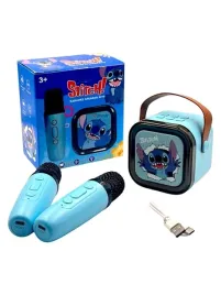 zestaw-karaoke-dla-dzieci-glosnik-bluetooth-i-mikrofony-z-motywem-stich