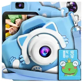 aparat-cyfrowy-dla-dzieci-dziecka-fotograficzny-niebieski-kotek-karta-4gb