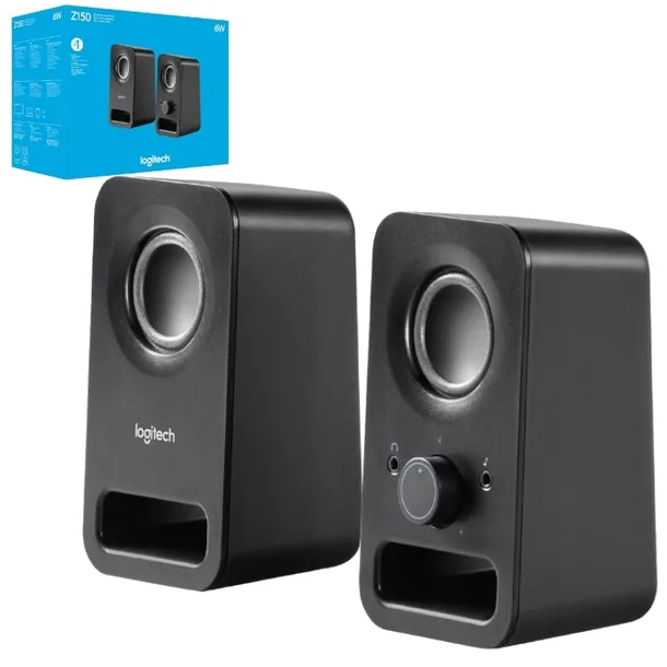 glosniki-logitech-z150-2-0-czarne-zlacza-gniazdo-sluchawkowe-35-mm-wejscie-minijack-35-mm