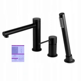 bateria-wannowa-3-otworowa-nawannowa-czarna-black-corsan-komplet