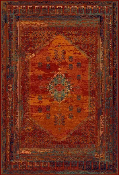 Klasyczny Dywan Wełniany OMEGA Mistik 200x300