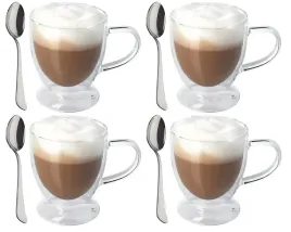4-x-szklanka-termiczna-kawa-herbata-250ml-lyzeczka