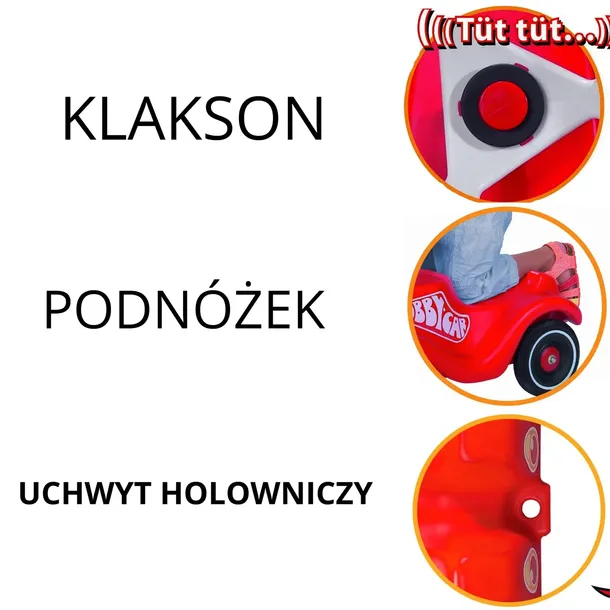 big-czerwony-jezdzik-odpychacz-bobby-car-classic-stan-nowy