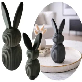 zajaczek-wielkanocny-3d-ryflowany-nowoczesna-figurka-dekoracja-17-cm-czarny
