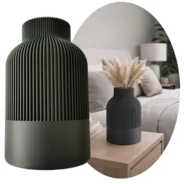 wazon-dekoracyjny-3d-na-kwiaty-nietlukacy-czarny-nowoczesny-wysoki-22-cm