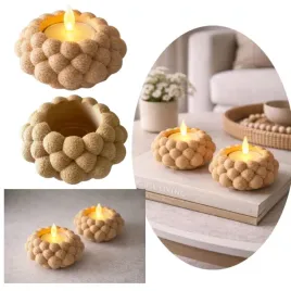 swiecznik-tealight-dekoracyjny-nowoczesny-modern-3d-bezowy-swieczka-led