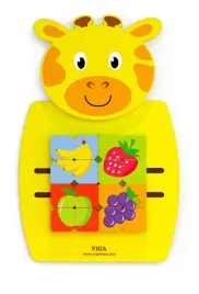viga-sensoryczna-edukacyjna-tablica-manipulacyjna-zyrafa-drewniana-ukladank
