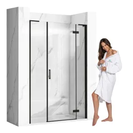 drzwi-prysznicowe-uchylne-rea-hugo-black-90-cm-scianka-30cm-zestaw-120-cm