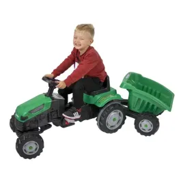 woopie-traktor-na-pedaly-farmer-gotrac-maxi-z-przyczepa-ciche-kola