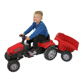 woopie-traktor-na-pedaly-farmer-gotrac-maxi-z-przyczepa-ciche-kola