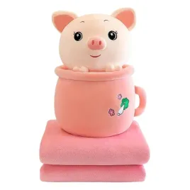 swinka-w-kubku-koc-maskotka-3w1