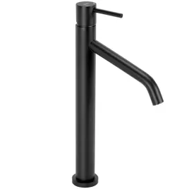 bateria-umywalkowa-stojaca-kran-rea-level-czarna-wysoka-matowa-black-mat