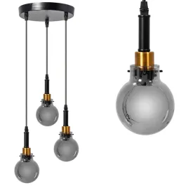 lampa-wiszaca-sufitowa-szklana-czarna-zlota-3xe14