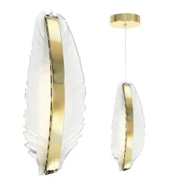 lampa-sufitowa-led-wiszaca-zlota-elegancka-transparentna-lisc-pioro-glamour