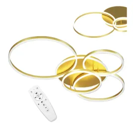 lampa-sufitowa-plafon-led-98w-wiszaca-zlota-pierscienie-ring-pilot