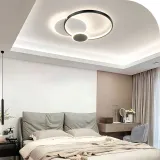 lampa-sufitowa-wiszaca-czarna-led-plafon-60w-trzy-punkty-swiatla-pilot-stan-nowy