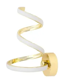 lampa-scienna-kinkiet-led-zloty-polysk-18w-spirala-swiatlo-biale-spring-up
